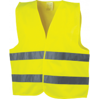 Gilet alta visibilità classe 2 giallo fluorescente pannello carichi sporgenti pannello per carichi sporgenti 8